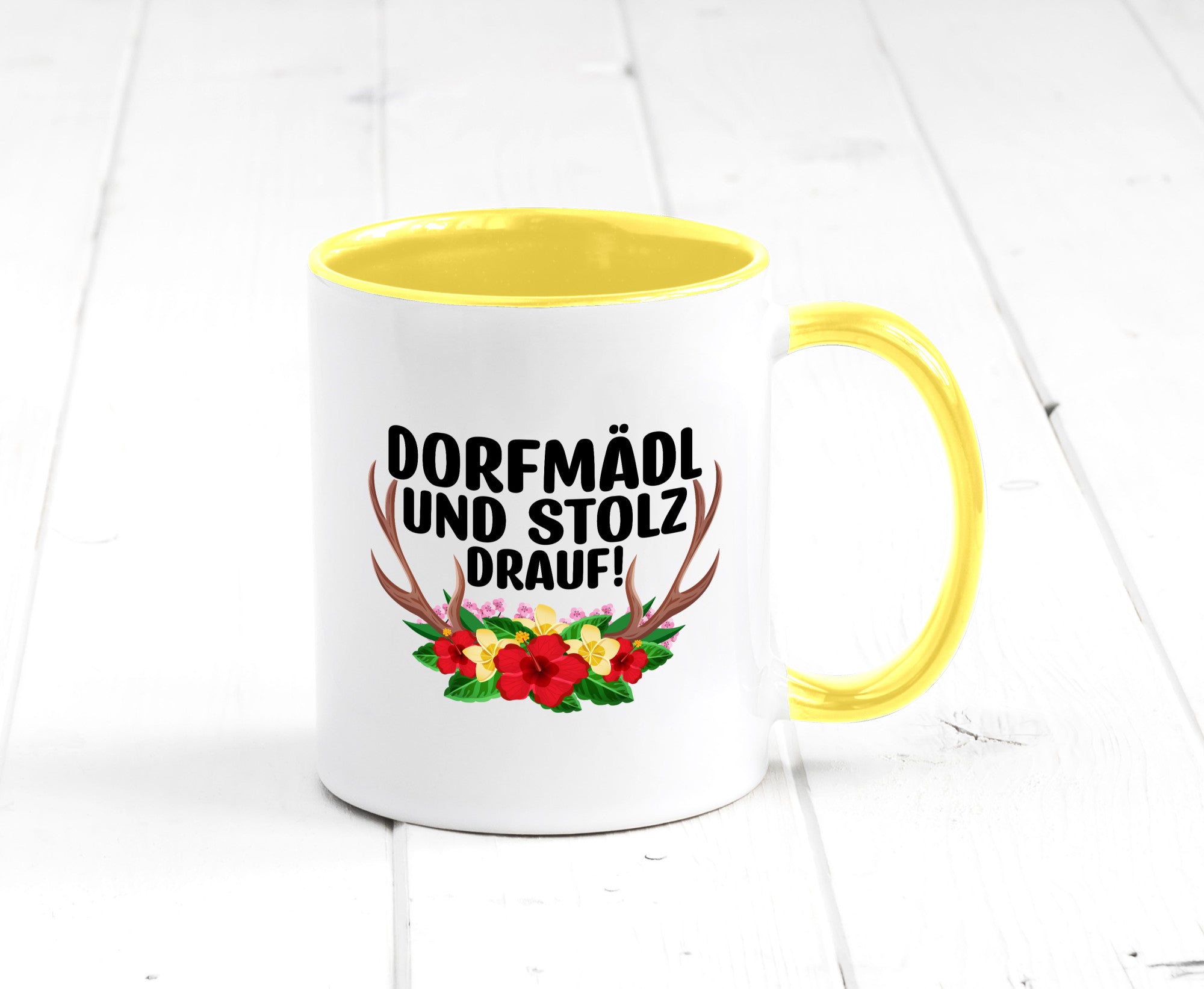 Dorfmädel und stolz drauf | Dorfkind Dorf v2 Geschenkidee Humor Tasse