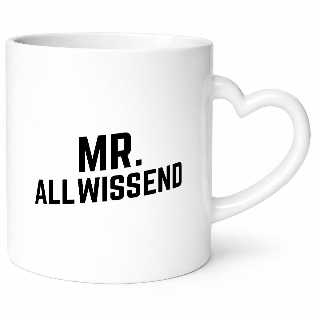 Mr. Allwissend | Lehrer besserwisser Humor Geschenkidee Tasse