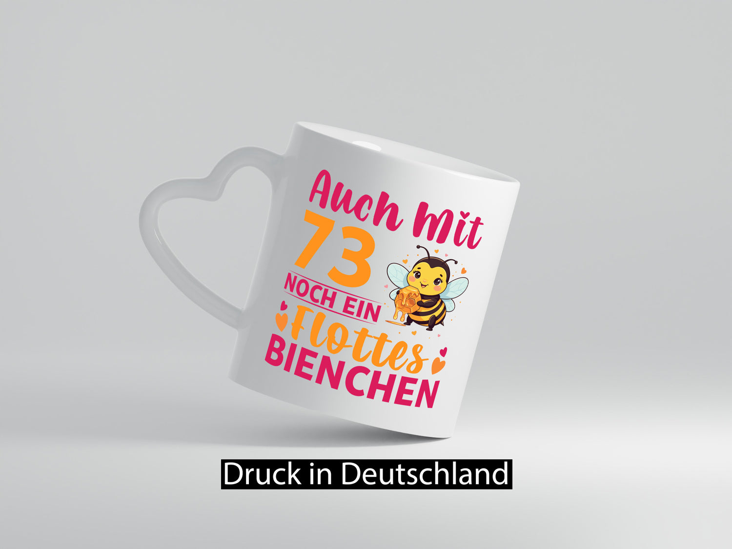 73. Geburtstag | Flottes Bienchen 73 Jahre lustig Geschenkidee Geschenk Tasse