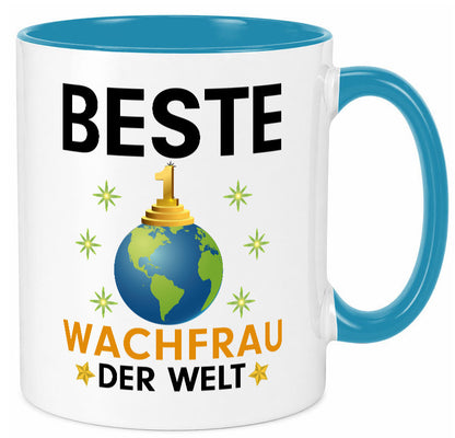 Welt Beste Wachfrau | Wachpersonal Nachtwächter Geschenk Humor Geschenkidee