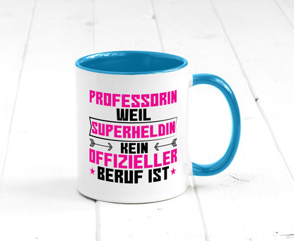 Superheldin Professorin | Uni Universität Geschenk Humor Geschenkidee lustiger