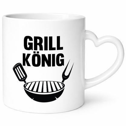 Grill König | Meister Bester lustiger Spruch Geschenk Humor Geschenkidee Tasse