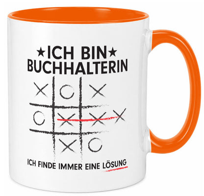 Lösung finden: Buchhalterin | Buchhaltung Humor v2 lustig Geschenkidee Geschenk