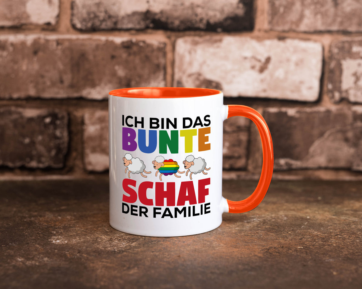 LGBTQ+ Tasse | Buntes Schaf Regenbogen Humor Geschenkidee