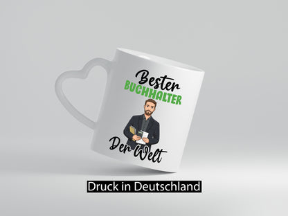 Bester Buchhalter | Buchhaltung Humor v2 Geschenkidee Tasse