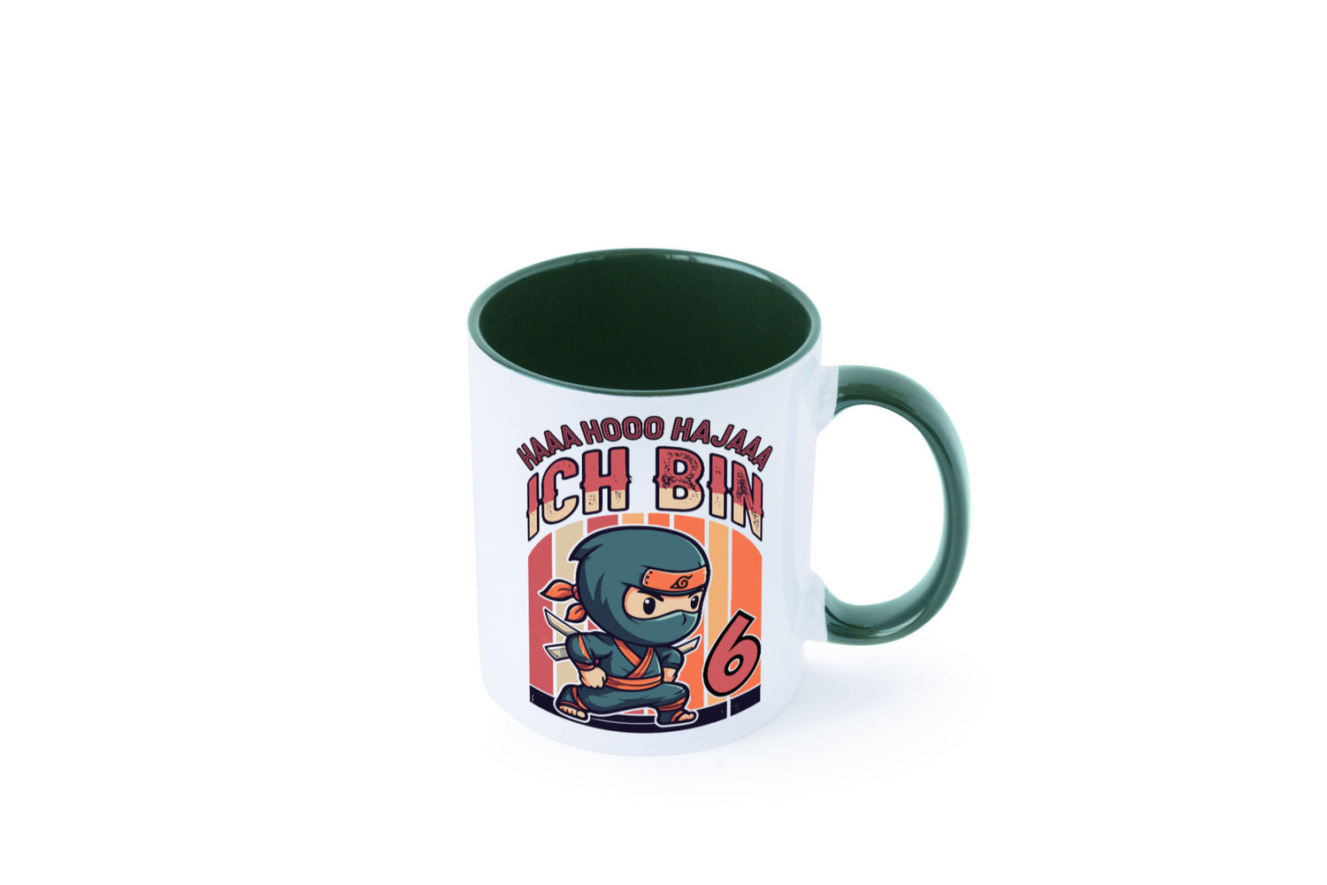 6. Geburtstag | Ninja Junge 6 Jahre Humor Geschenkidee Tasse
