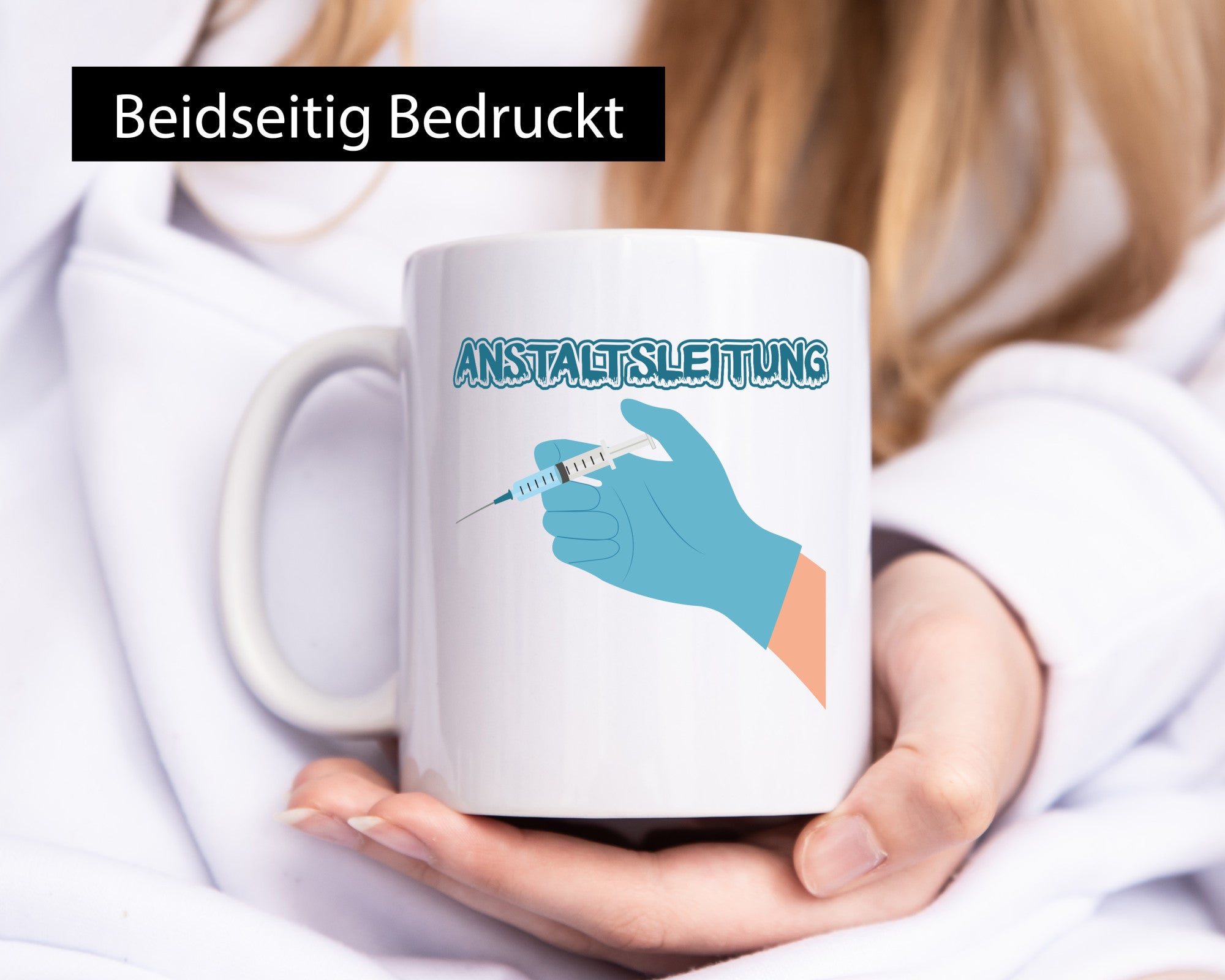 Anstaltsleitung Geschenkidee Humor Tasse