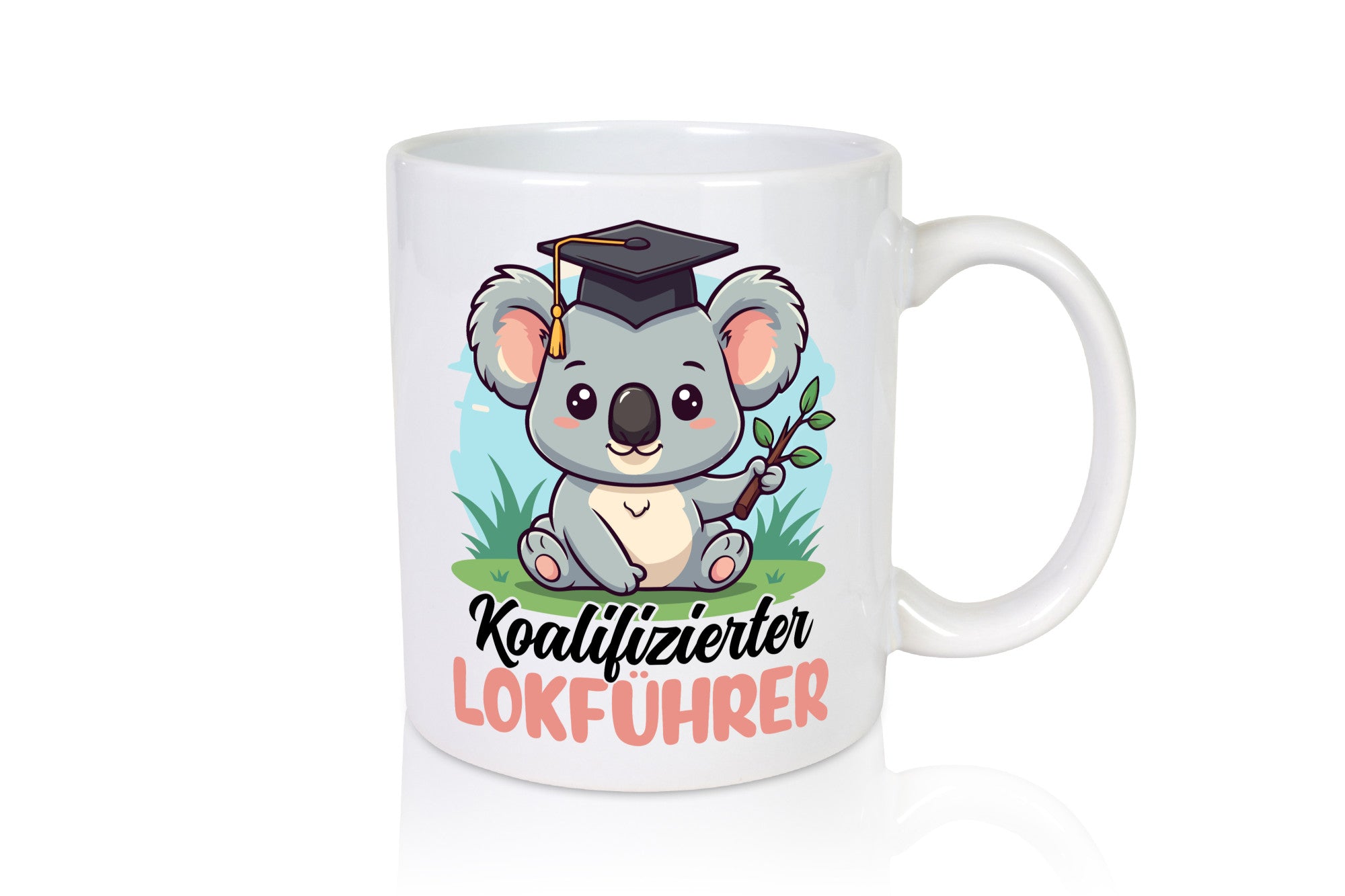 Koalifizierter Lokführer | Zug Beruf lustiger Spruch Geschenk Arbeit Kollegen