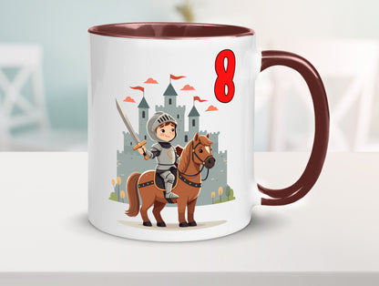 8. Geburtstag | 8 Jahre Ritter Junge Schloss Geschenk Geschenkidee lustiger