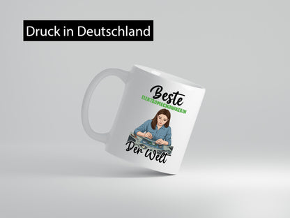 Beste Elektromechanikerin | Mechanikerin v2 Geschenkidee Humor Tasse