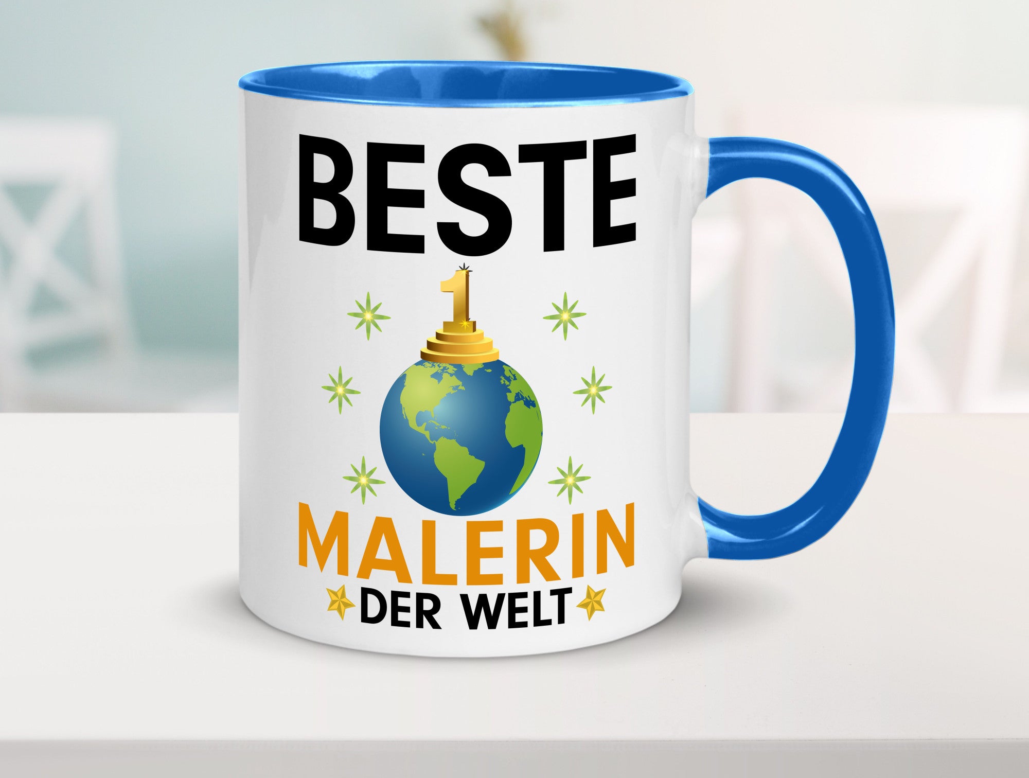 Welt Bester Malerin | Malerinnen Geschenk Humor Geschenkidee lustiger Spruch