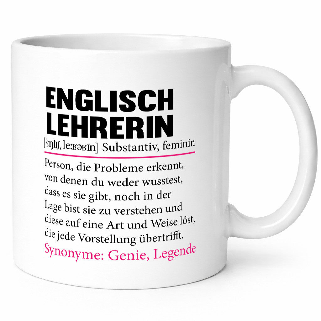 Englischlehrerin | Lehrer Englisch Lehrerin Humor Geschenkidee Tasse