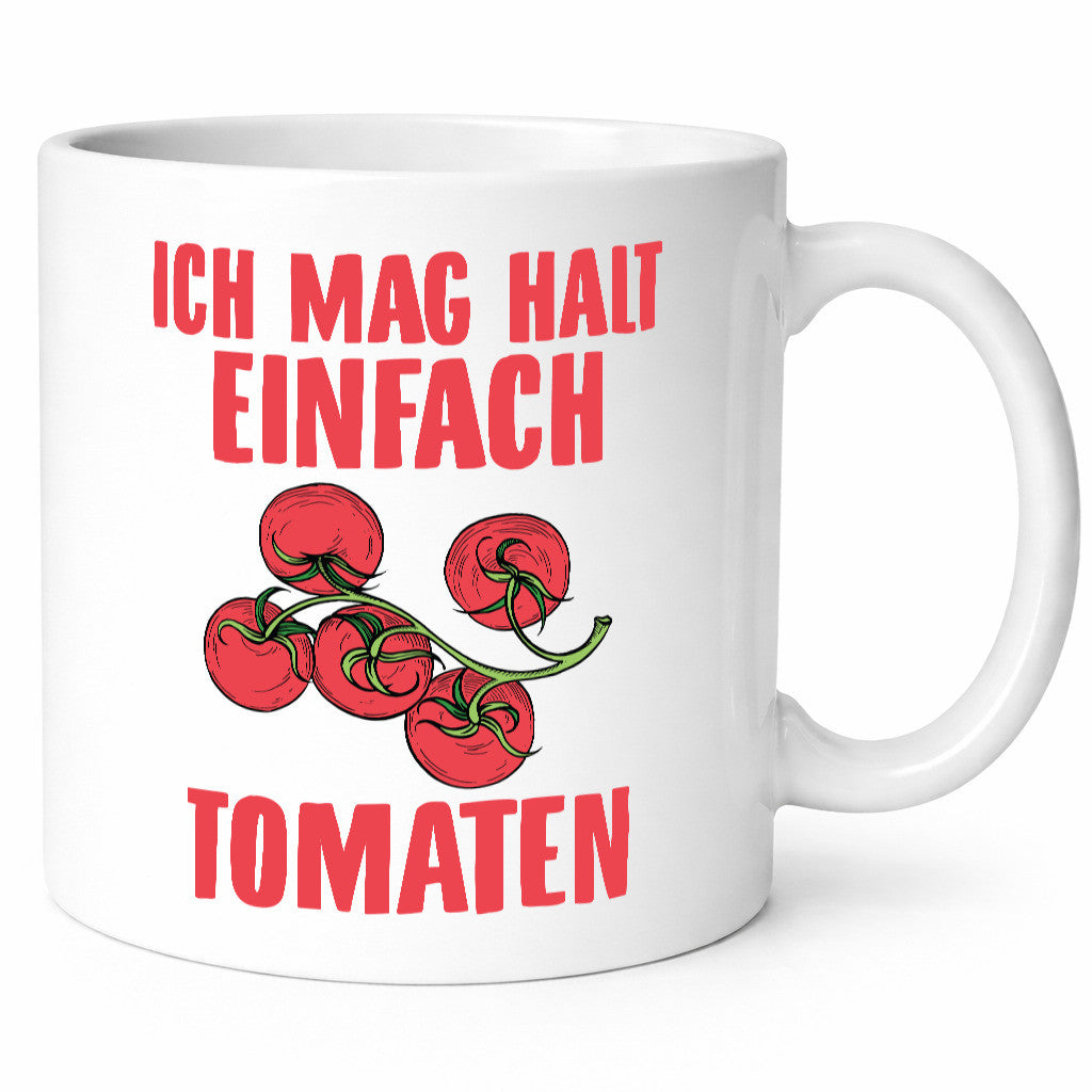Ich mag halt einfach Tomaten | Gemüse anbauen Garten Geschenkidee Familie Humor