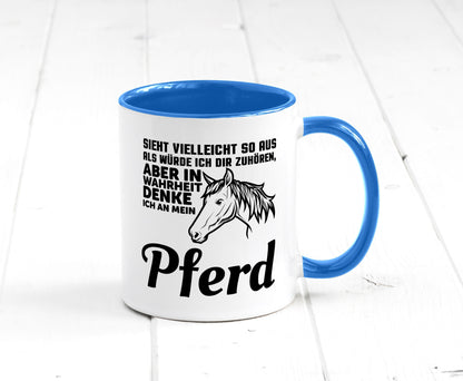 Pferde Spruch | Reiterin Tasse Pferdesport Reiten Humor Geschenkidee