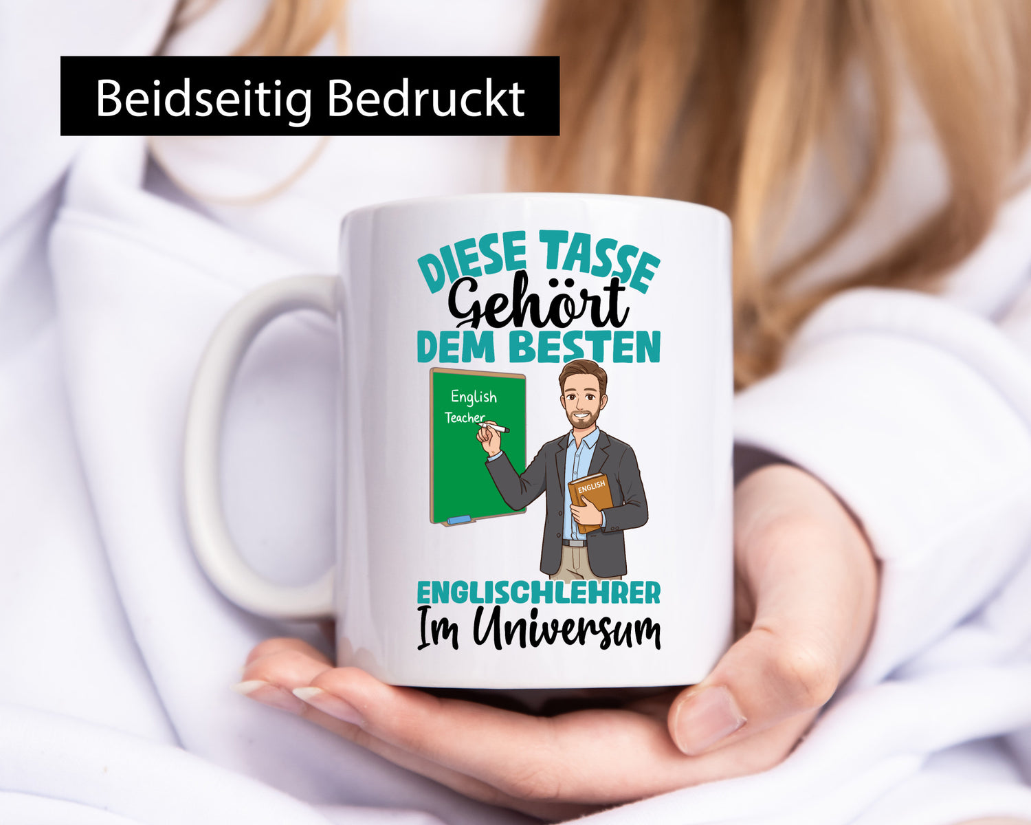 Im Universum: Englischlehrer | Schule Englisch lustiger Spruch Geschenk Humor