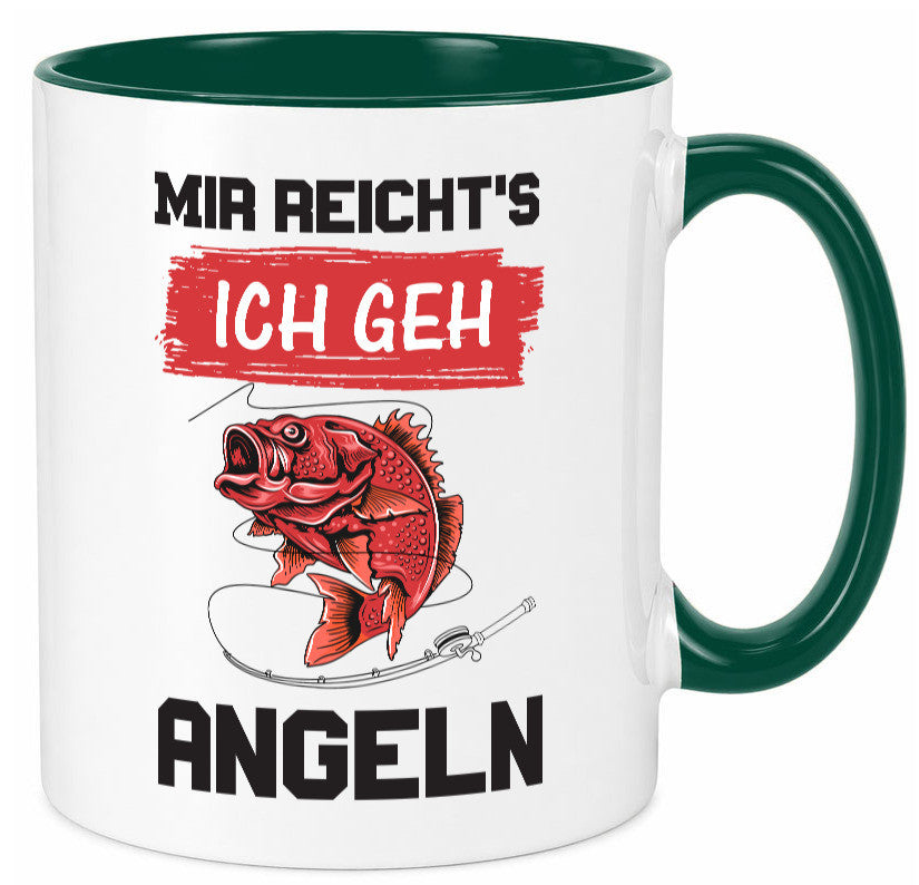 Ich geh angeln | Angler Tasse Fisch Fischer Humor lustig Geschenkidee Geschenk