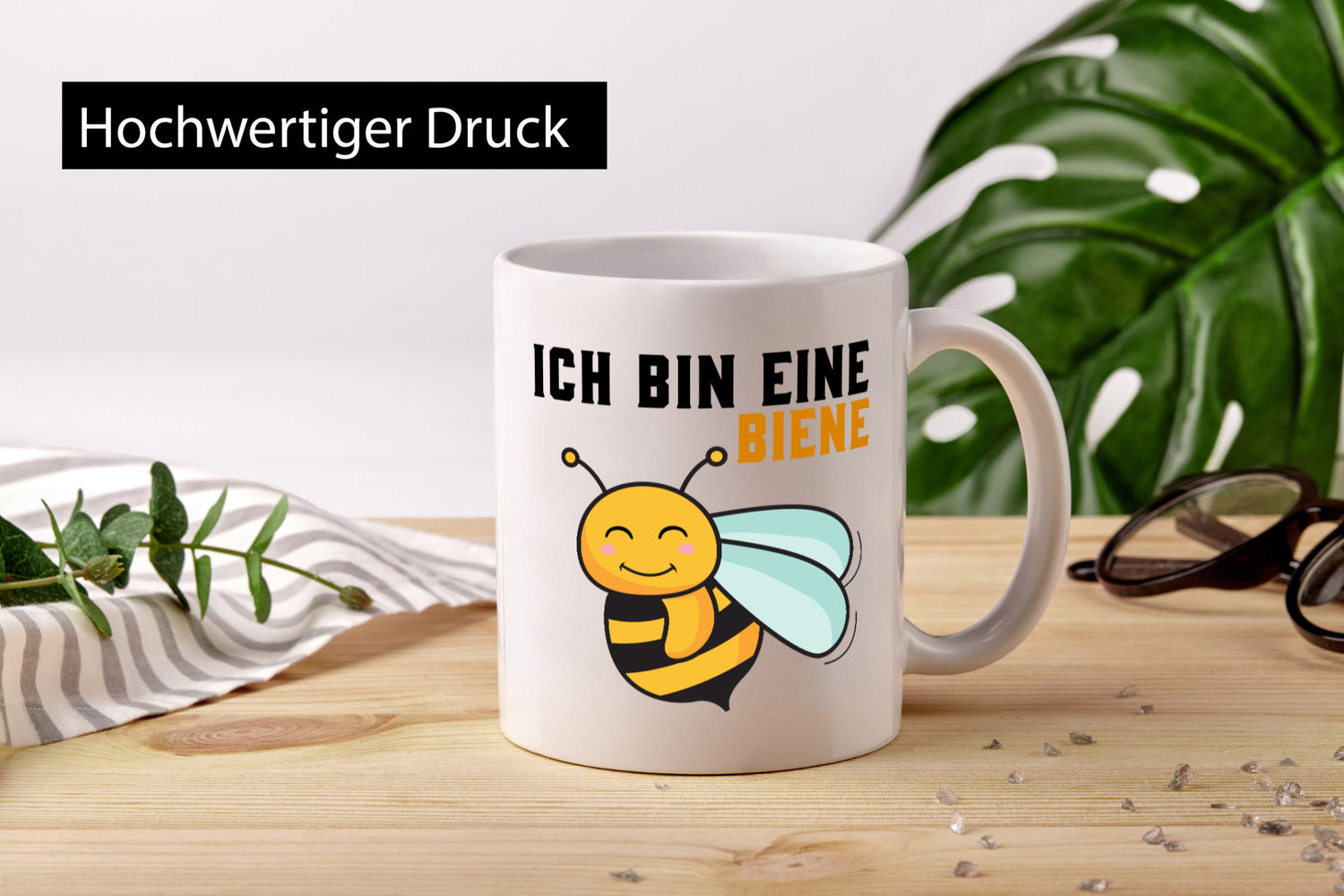 Ich bin eine Biene | inker Honig v2 lustig Humor Geschenkidee Geschenk Tasse