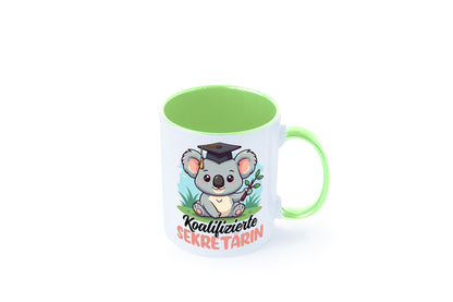 Koalifizierte Sekretärin | Büro Geschenkidee Arbeit Kollegen Humor Tasse