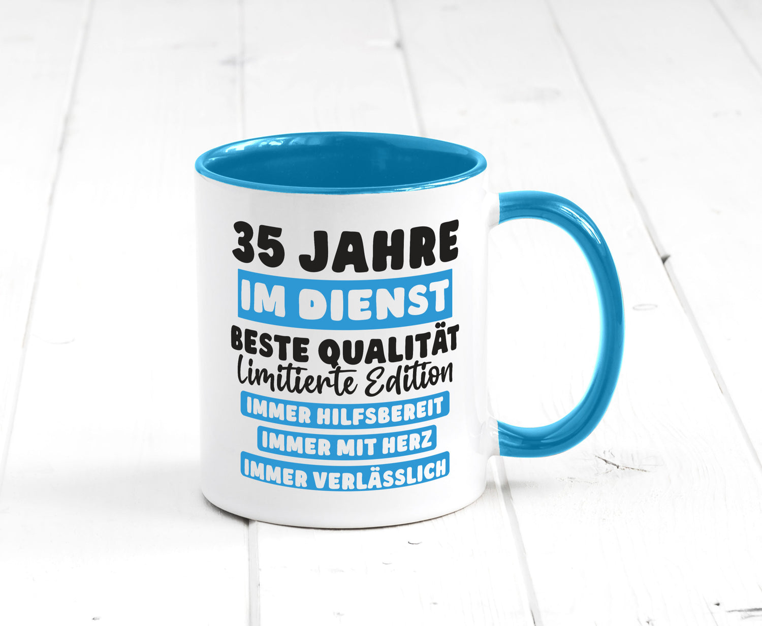 35 Jahre im Dienst | Jubiläum Arbeit v6 lustiger Spruch Geschenk Kollegen Büro