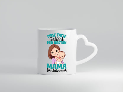 Im Universum: Mama | Muttertag Familie lustig Geschenkidee Geschenk Tasse
