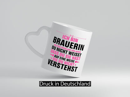 Löse Probleme: Brauerin | Bier Brauerei Geschenkidee Humor Tasse