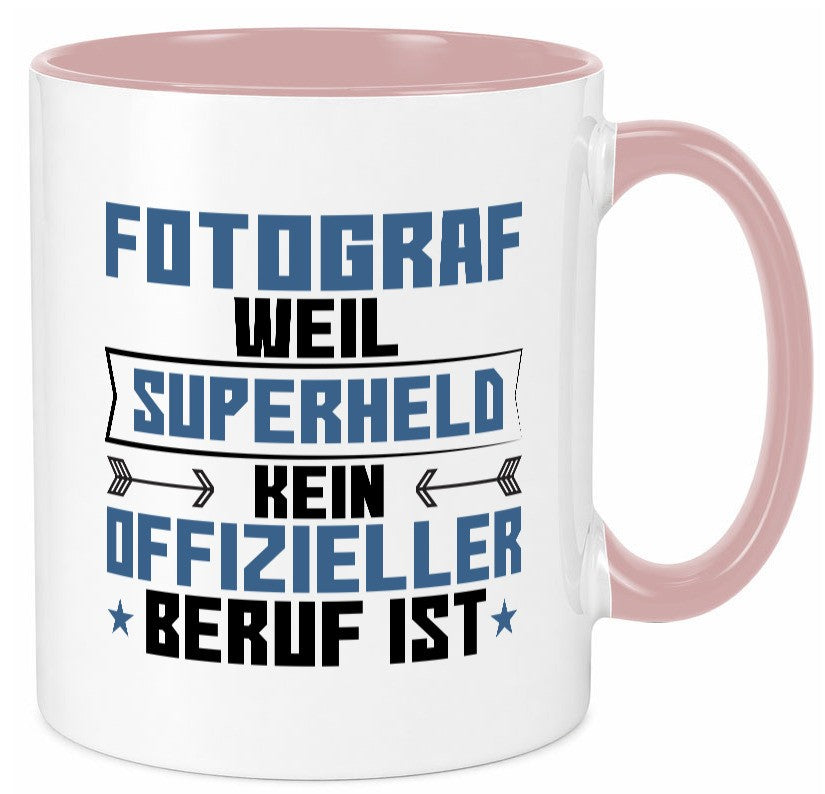 Superheld Fotograf | Fotografie Kamera Geschenk Humor Geschenkidee lustiger Tasse