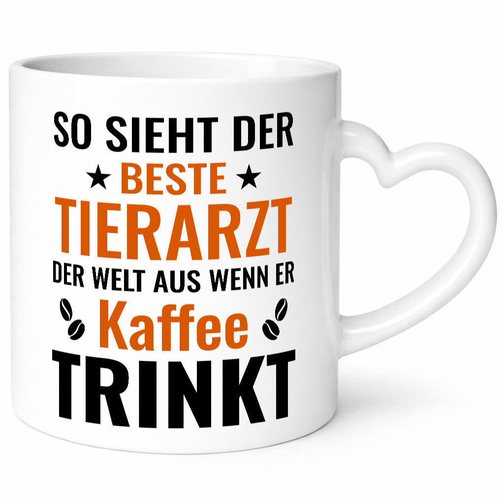 Kaffee trinkt: Tierarzt | Tiermedizin Mediziner Humor Tierliebhaber