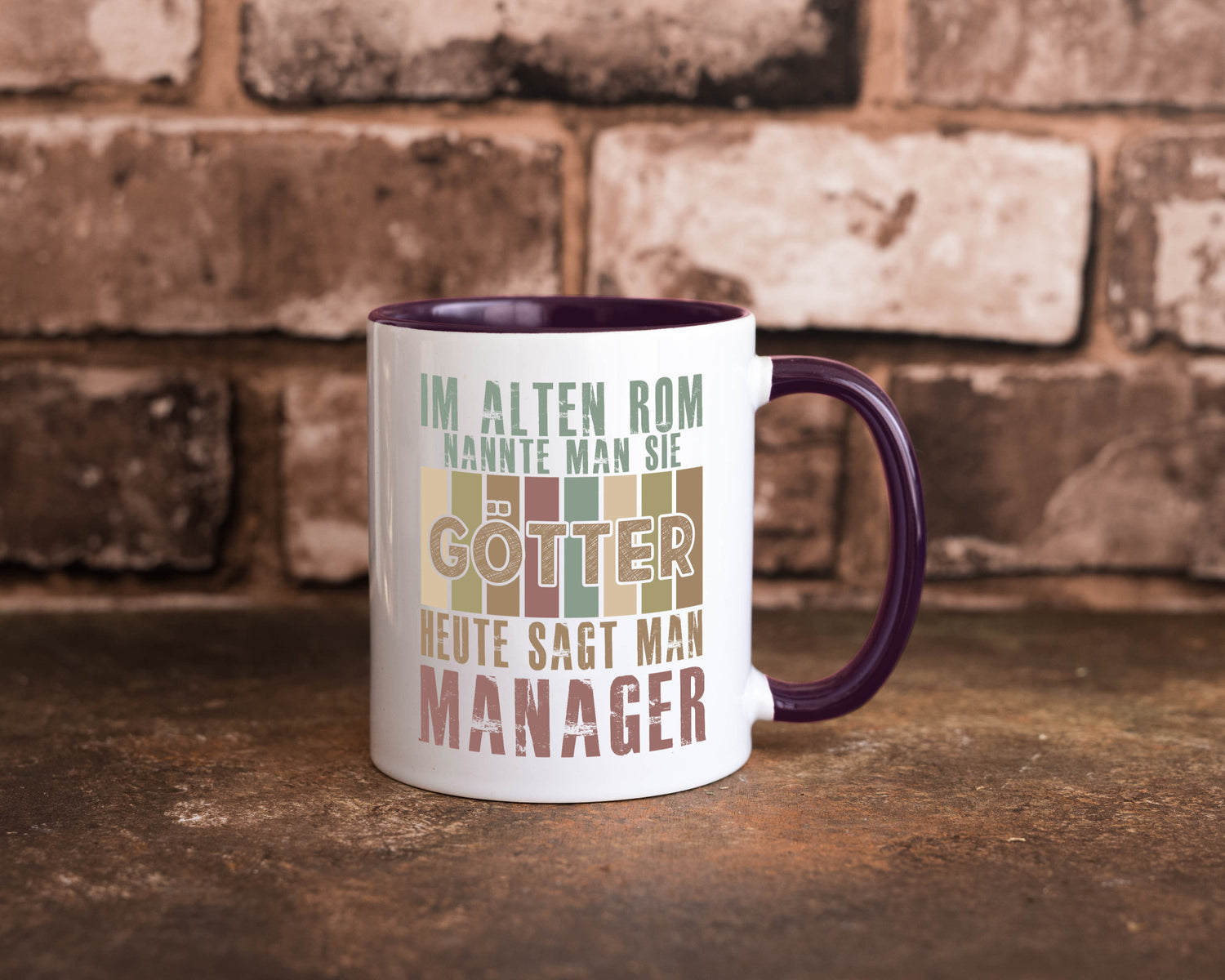 Heute sagt man: Manager | Management Humor Geschenkidee Tasse