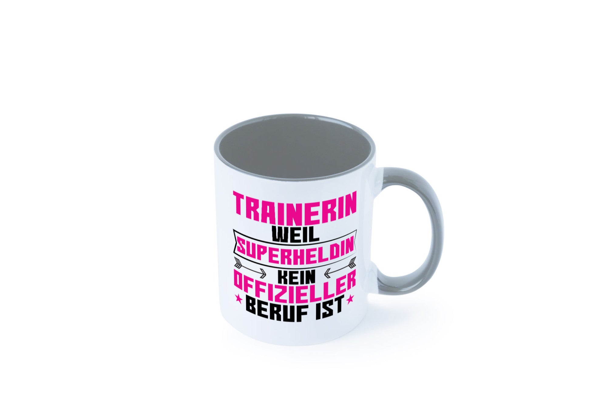 Superheldin Trainerin | Sportverein Humor Geschenkidee Tasse