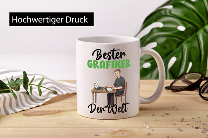 Bester Grafiker | Grafik Design lustiger Spruch Geschenk Humor Geschenkidee