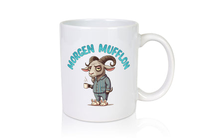 Morgen Mufflon | Morgenmuffe v2 lustig Humor Geschenkidee Geschenk Tasse