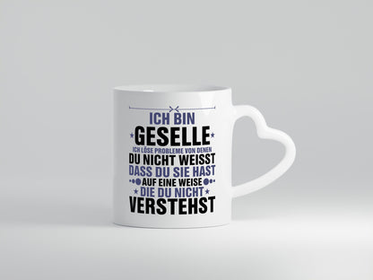 Löse Probleme: Geselle | Handwerker v2 Geschenk Humor Geschenkidee lustiger