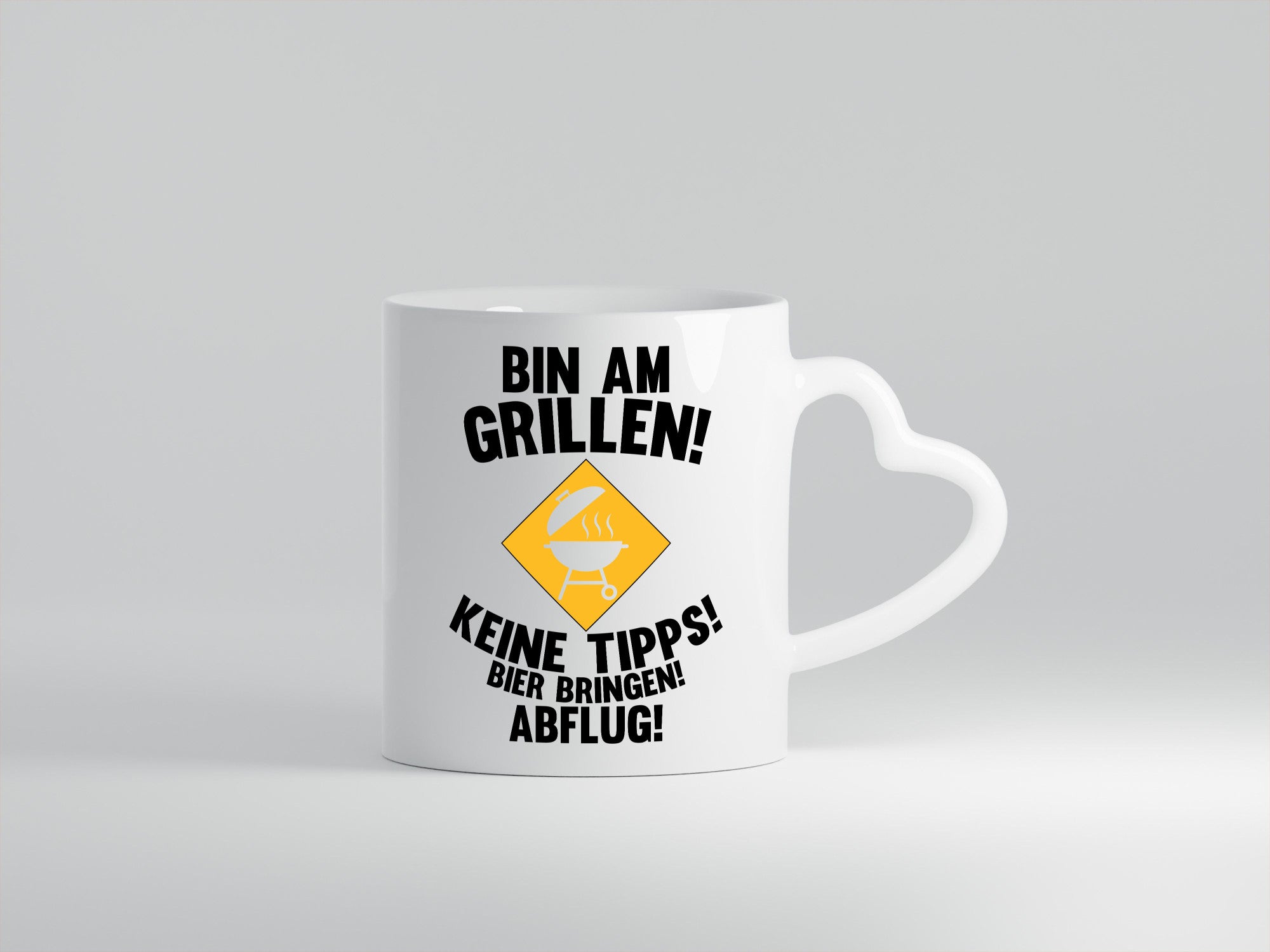 Bin am Grillen | Bier bringen und Abflug Grillmeister Geschenk Humor