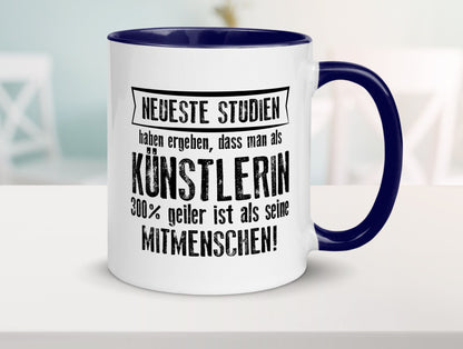 Neuste Studien: Künstlerin | lustig Kunst lustiger Spruch Geschenk Humor