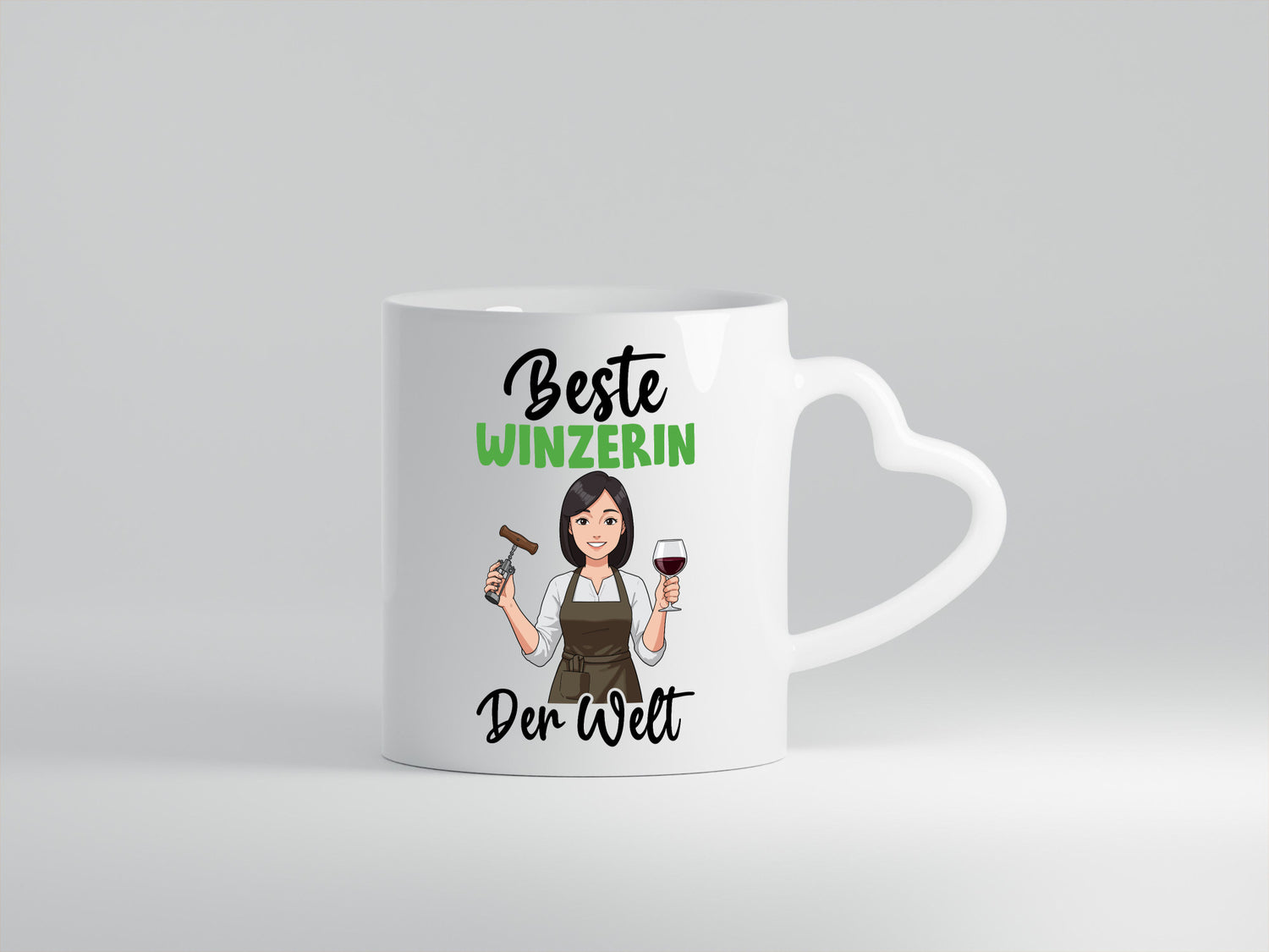 Beste Winzerin | Weinbauer Wein v2 Humor Geschenkidee Tasse