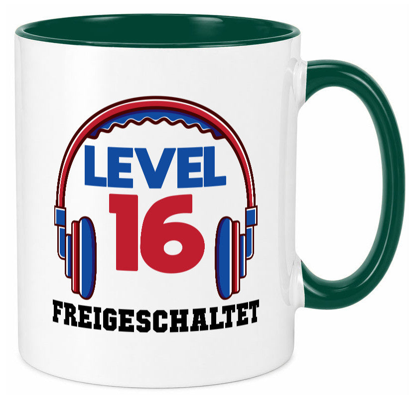 Level 16 Freigeschaltet | 16. geburtstag Gamer lustig Geschenkidee Geschenk