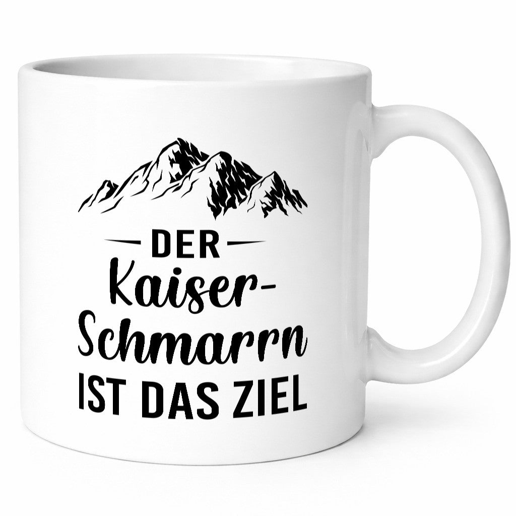 Kaiserschmarrn ist das Ziel | Berge Humor Geschenkidee Tasse