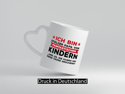 Stolzer Papa | Vater Tasse fantastische Tochter Geschenk Familie Geschenkidee