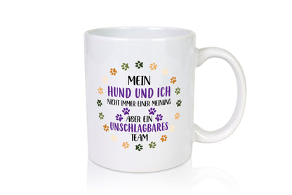 Mein Hund und ich nicht immer einer Meinung | Team Geschenkidee Tierliebhaber