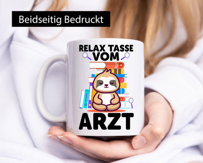 Relax Tasse: Arzt | Medizin Doktor Facharzt lustig Humor Geschenkidee Geschenk