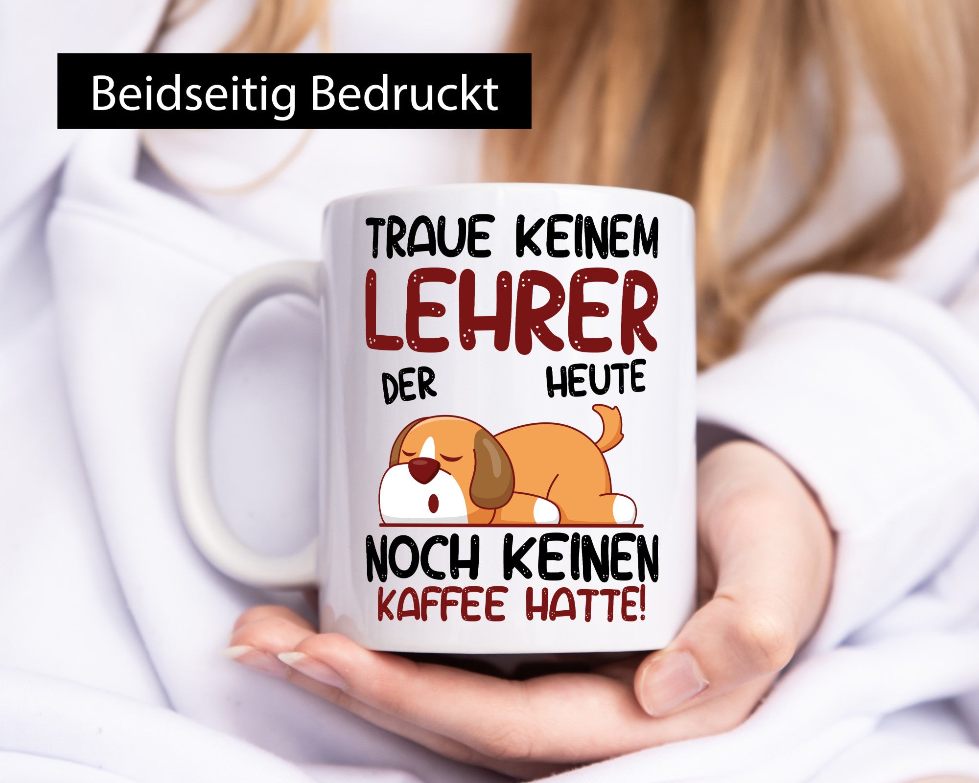 Traue keinem Lehrer | Schule Beruf Schüler lustig Arbeit Kollegen Büro Geschenk