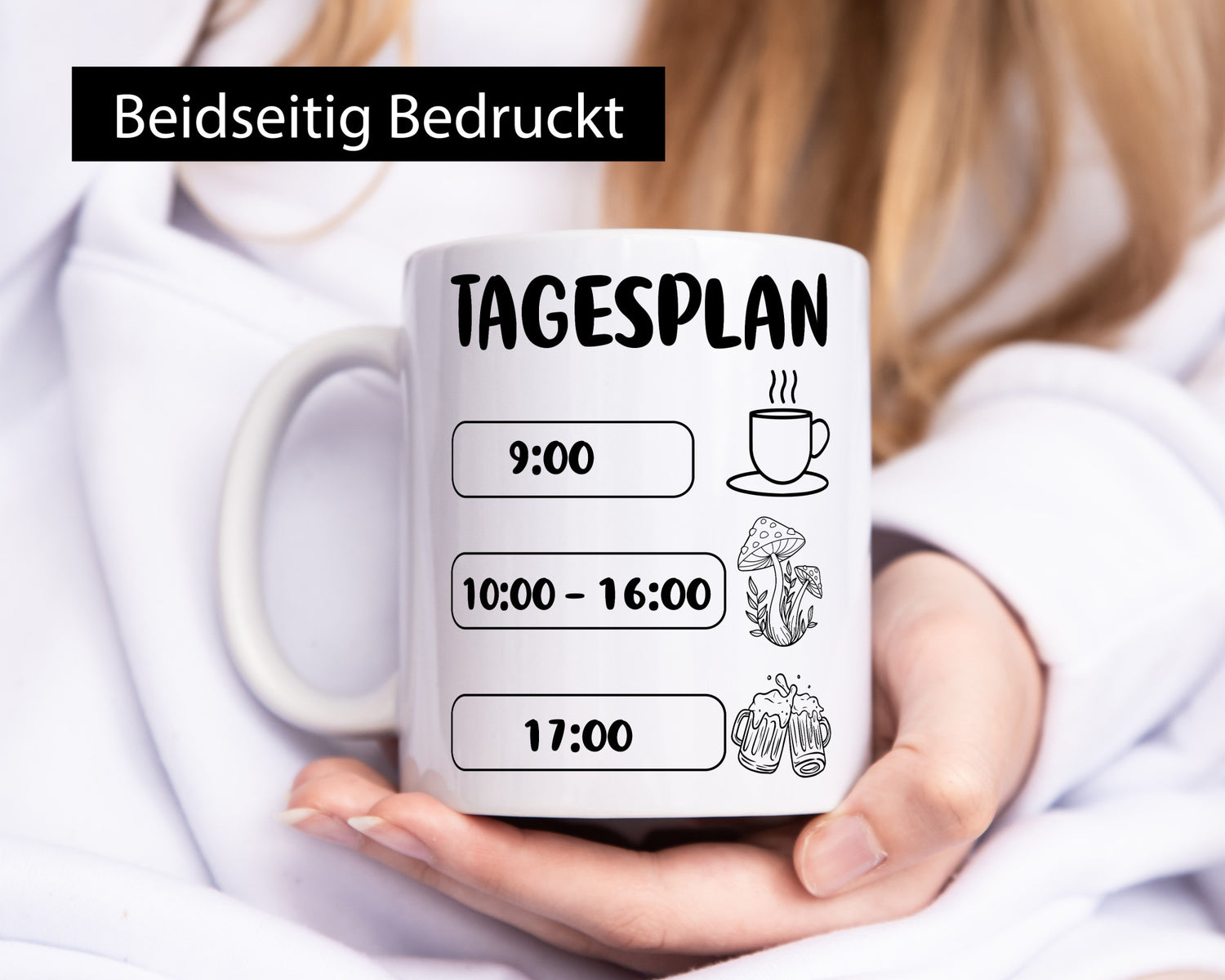 Tagesplan Pilzsammler | Pilze Wald v2 Geschenk Humor Geschenkidee lustiger
