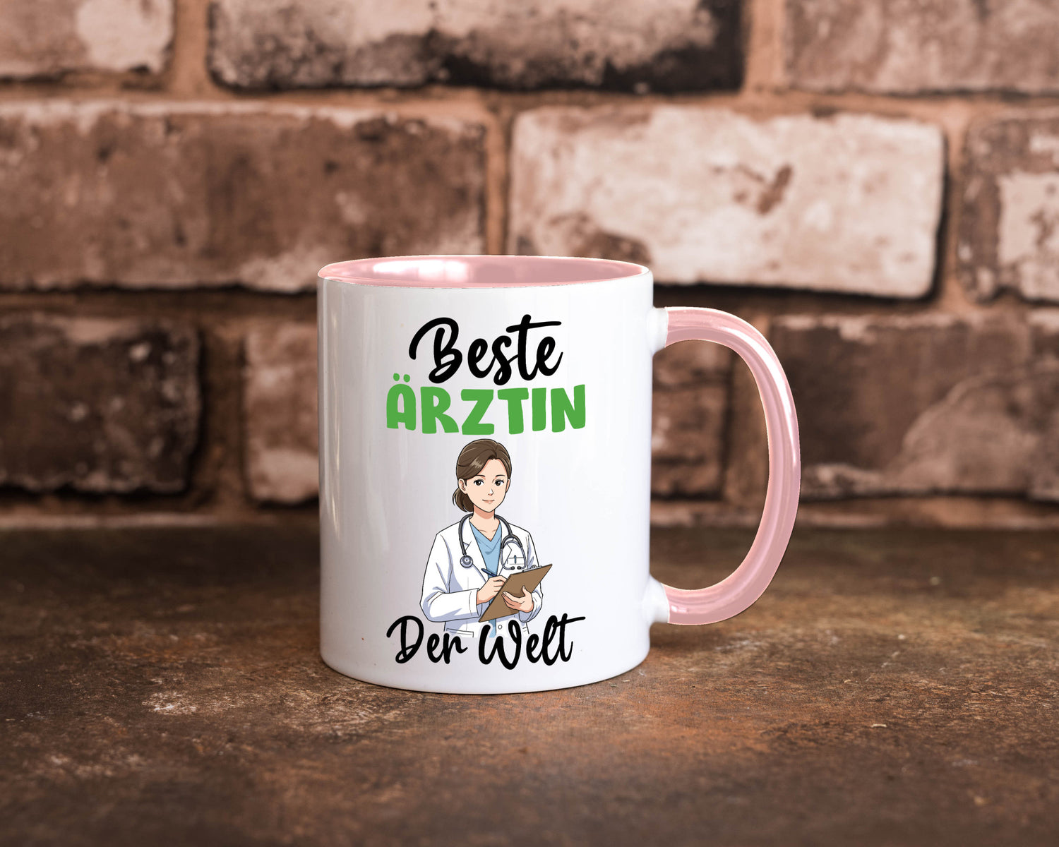 Beste Ärztin | Medizin Doktorin Fachärztin v2 Humor Geschenkidee Tasse