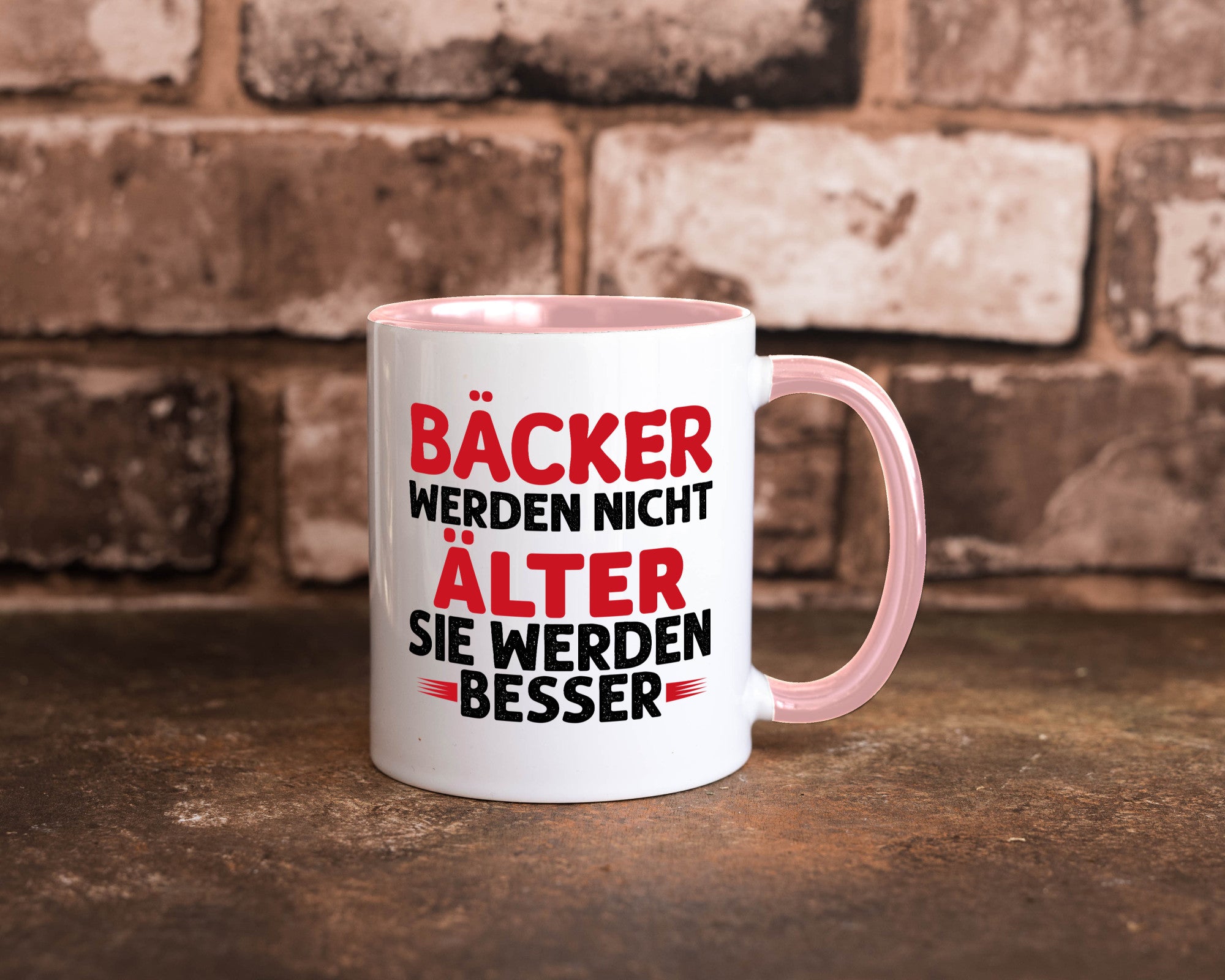Bäcker werden nicht älter Sie besser lustig Humor Geschenkidee Geschenk Tasse