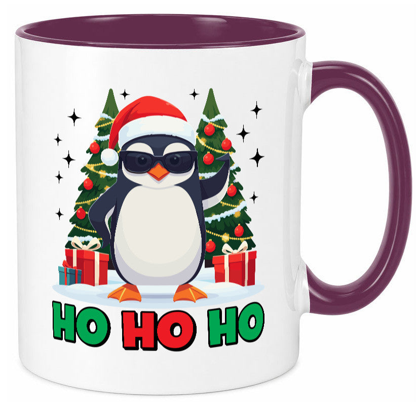 Ho | Weihnachts Pinguine Weihnachten lustig Humor Geschenkidee Geschenk Tasse