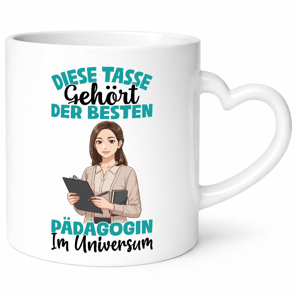 Im Universum: Pädagogin | Pädagogik lustig Humor Geschenkidee Geschenk Tasse