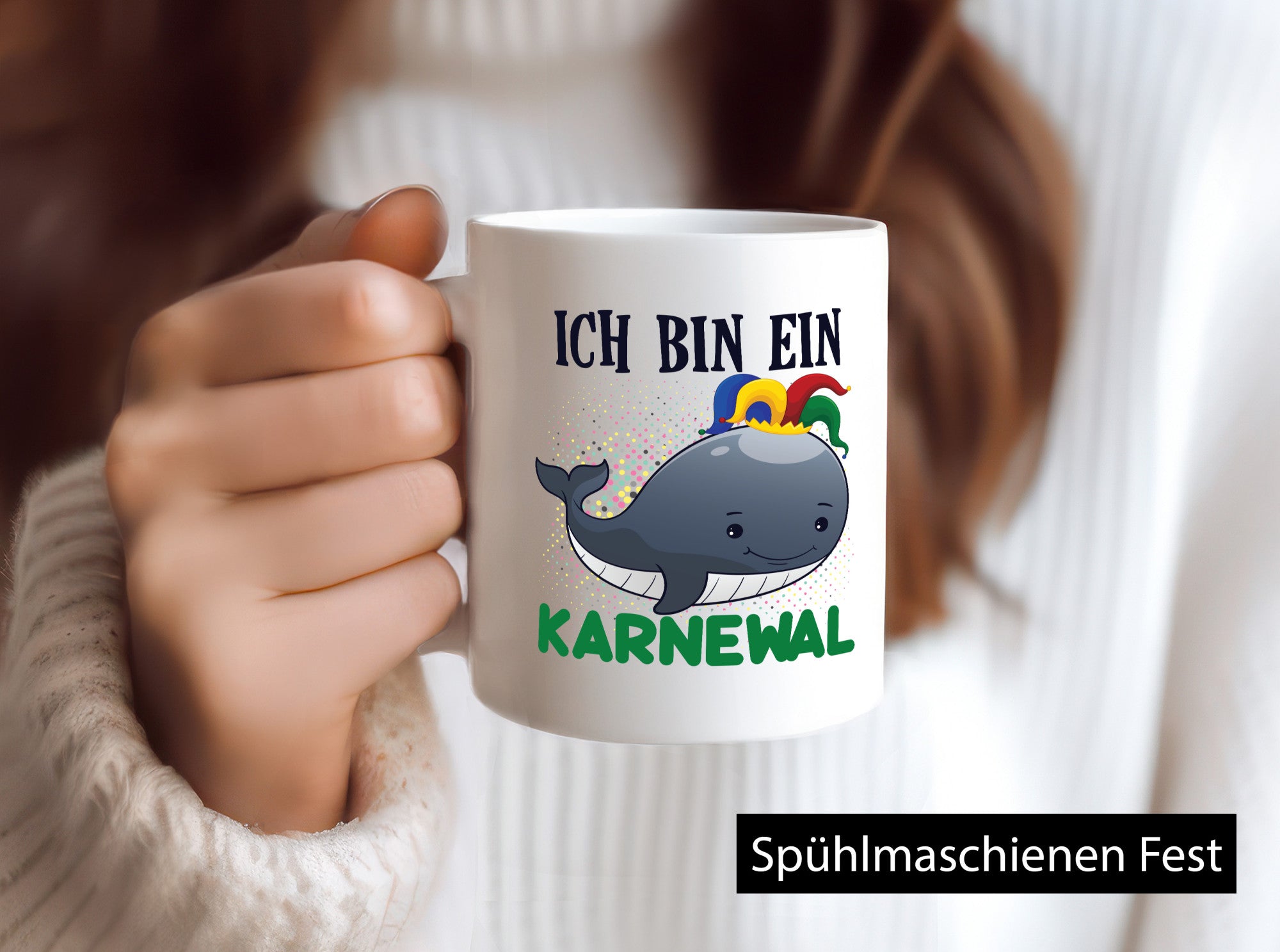 Ich bin ein Karnickel | Wal lustig Humor Geschenkidee Geschenk Tasse