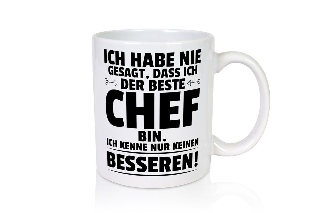 Der Beste Chef | Führungskraft Vorgesetzter lustig Arbeit Kollegen Büro Tasse