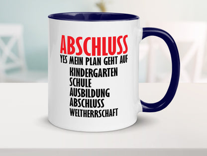 Abschluss Bachelor Geschenkidee Humor Tasse