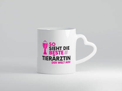 Die Weltbeste Tierärztin | Mediziner Tiermedizin lustiger Spruch Geschenk